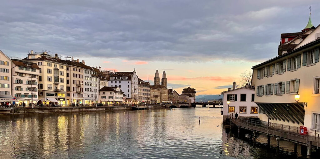 Blick auf Zürich